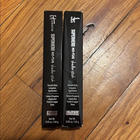 ✧ IT Cosmetics Superhero No-Tug Shadow Stick in Bionic Bronze double pack - Picture 1 of 2